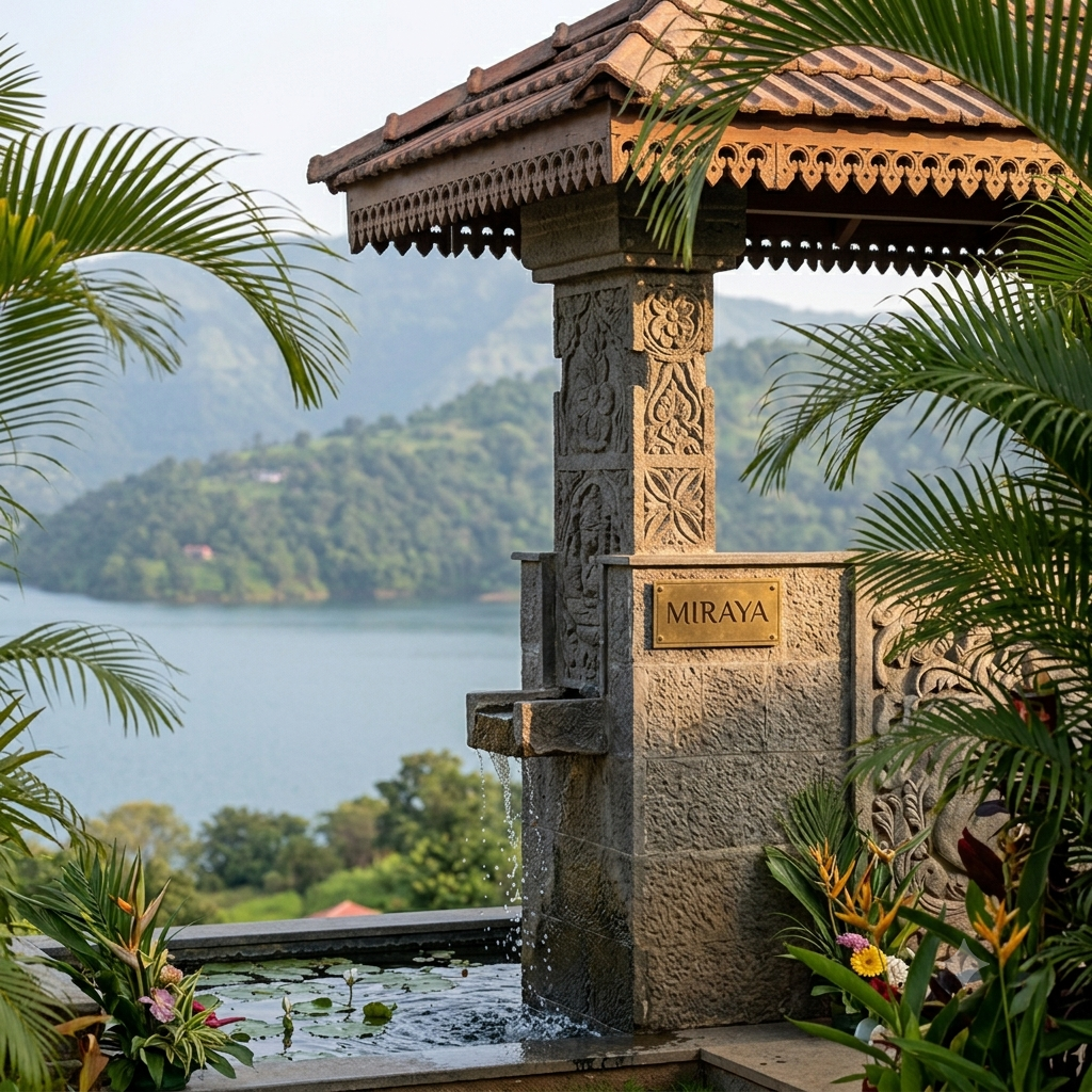 Luxury Resort in Mulshi | Best Weekend Getaway Near Pune | MIRAYA MIRAYA luxury resort in Mulshi featuring elegant architecture surrounded by lush greenery